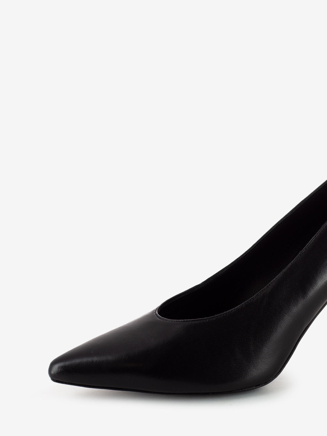 Décolleté in pelle neri