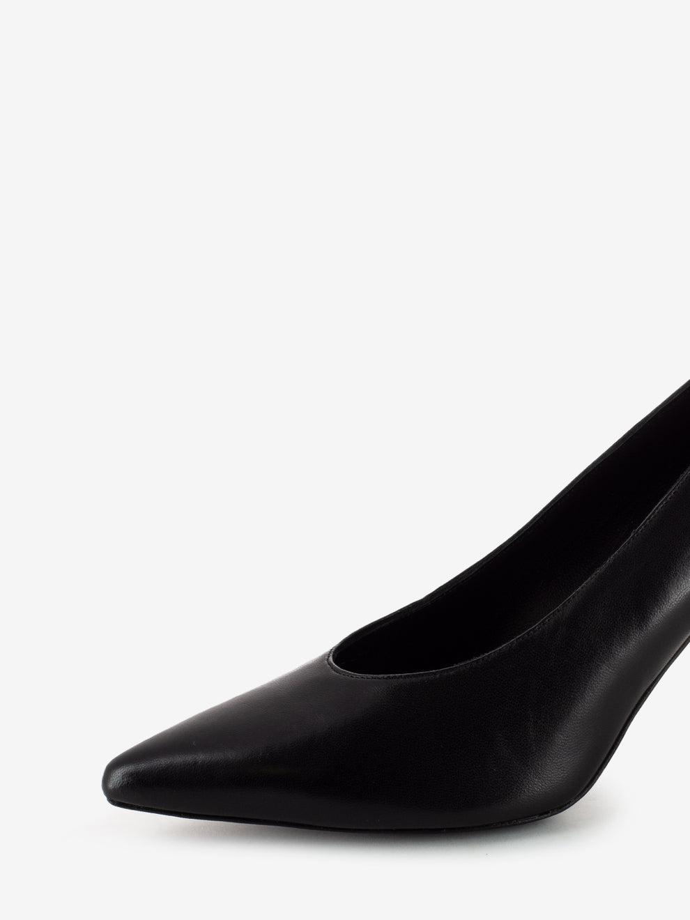 Décolleté in pelle neri