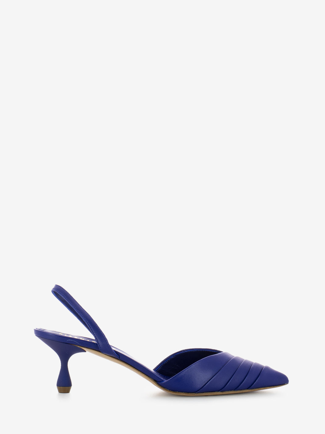 Slingback con tacco a goccia royal