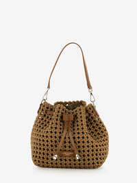 Flower nature shoulder bag