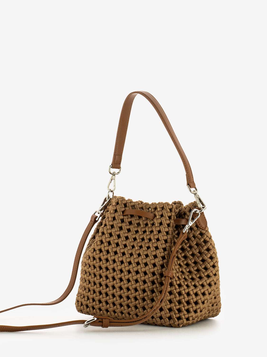 Borsa a spalla Fiore nature