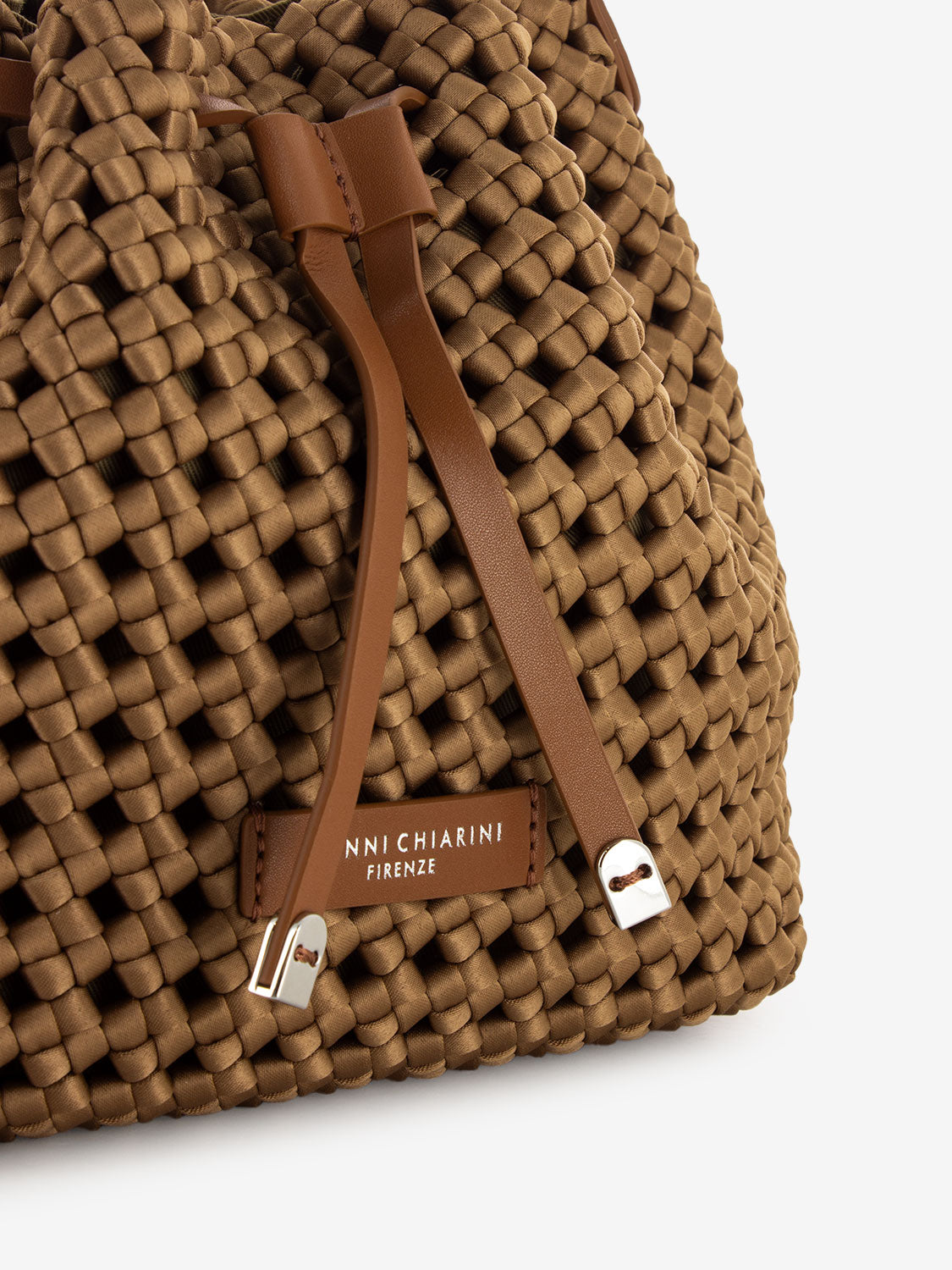 Borsa a spalla Fiore nature
