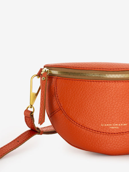 Borsa a tracolla / marsupio Brooke in pelle corallo