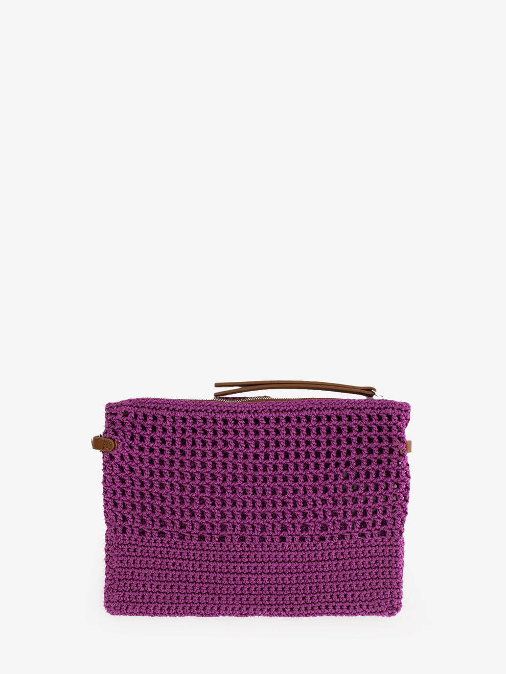 Borsa a tracolla Victoria crochet peonia