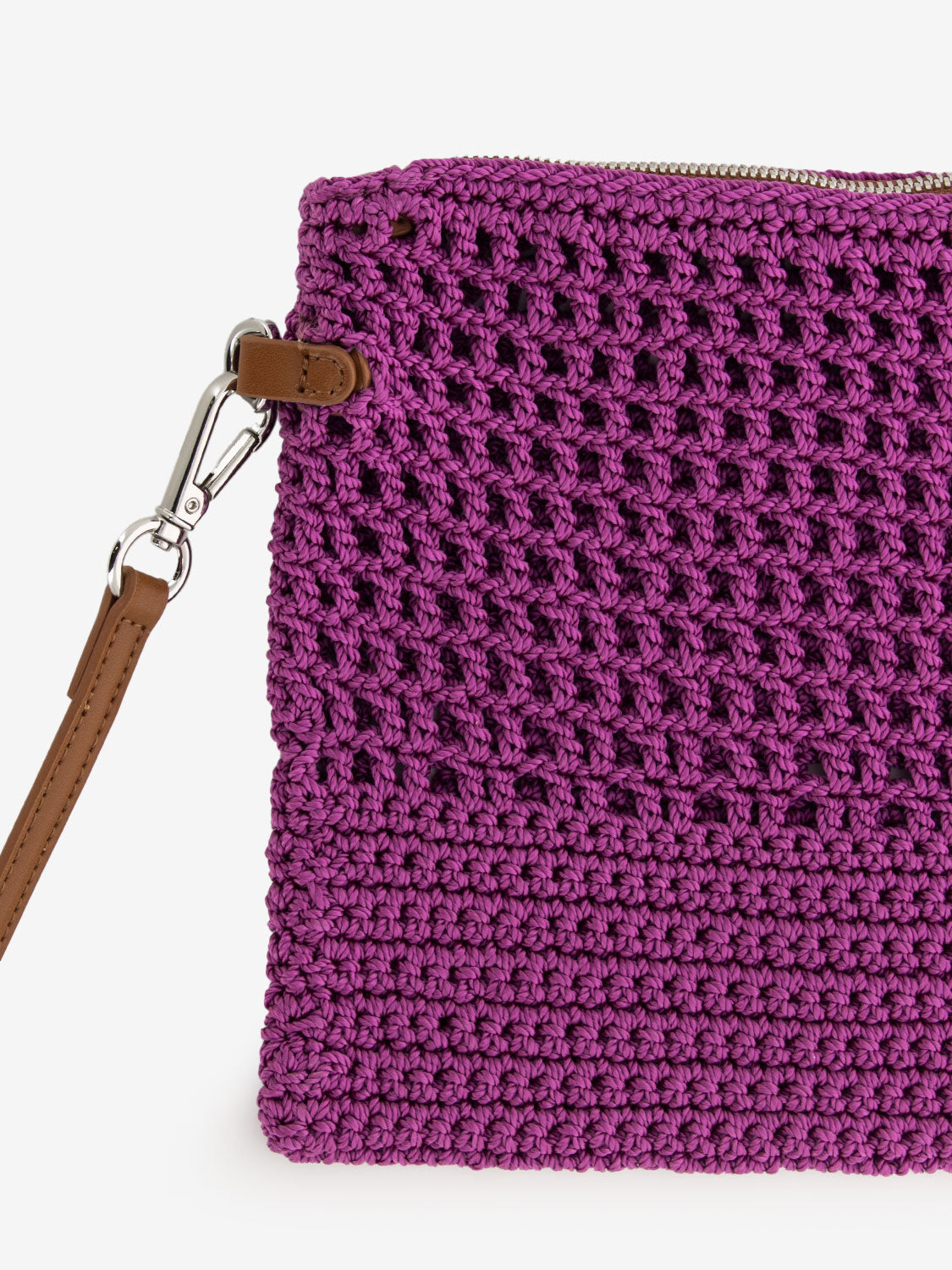 Borsa a tracolla Victoria crochet peonia