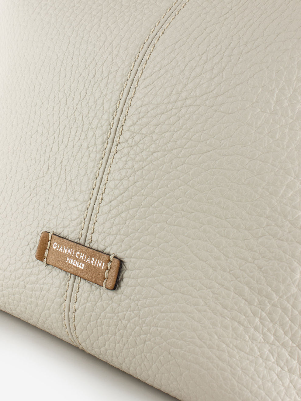 Borsa Alessandra in pelle sabbia