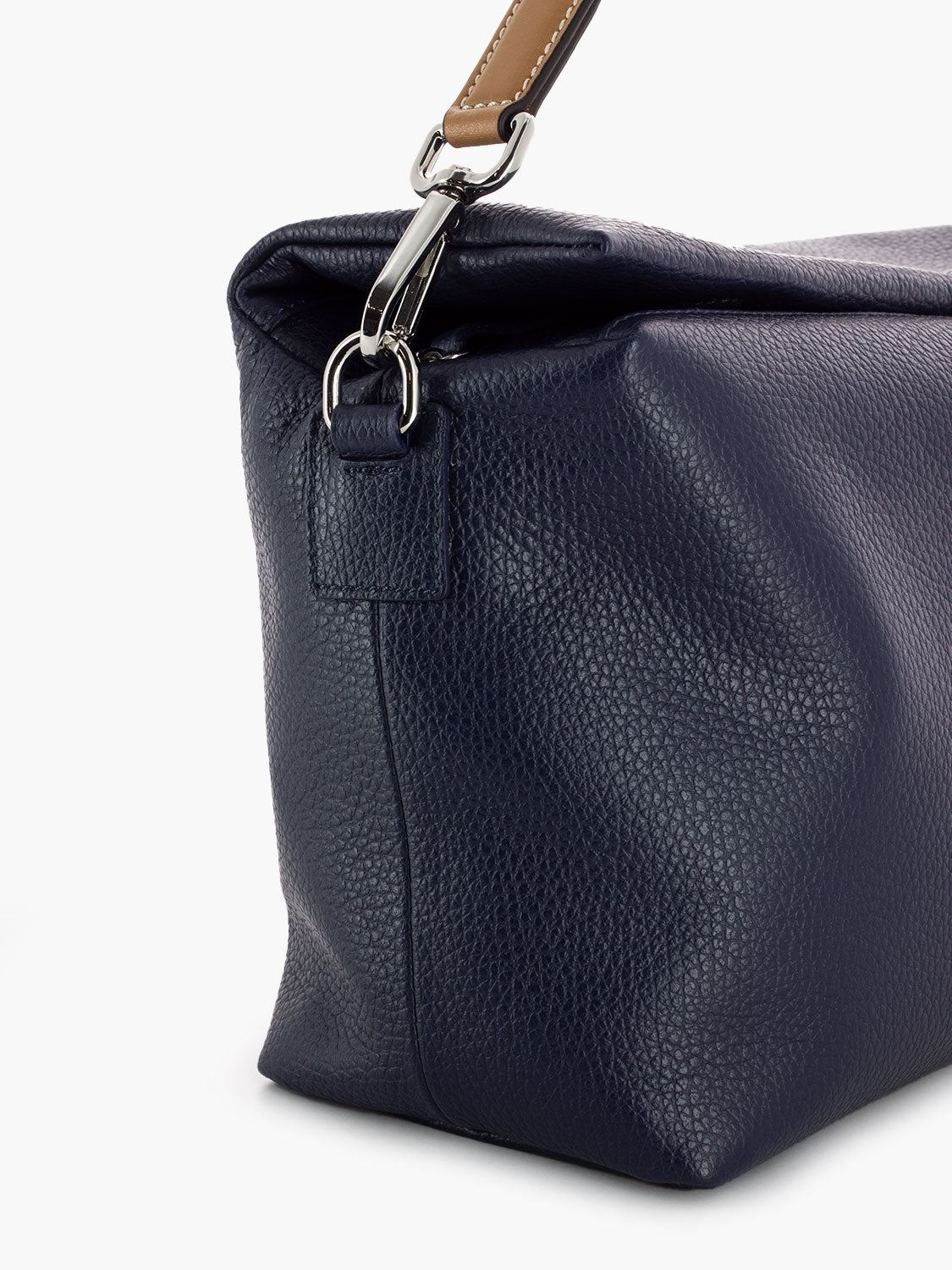 Borsa Amina pelle navy