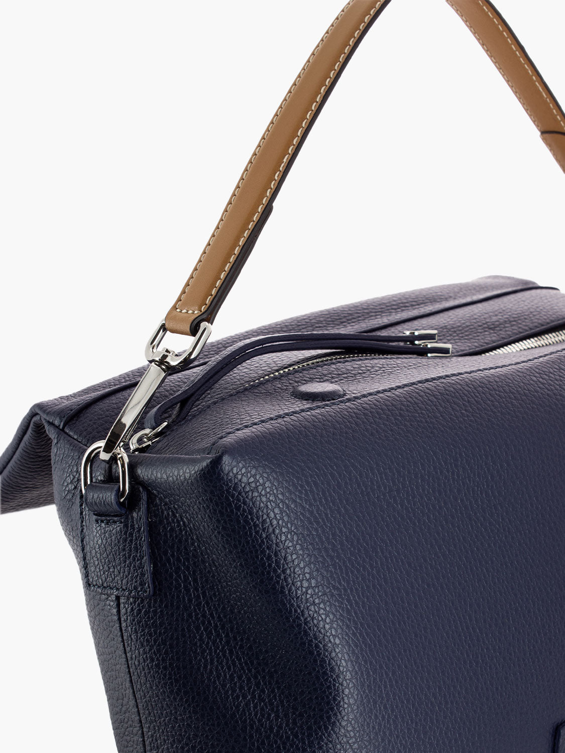 Borsa Amina pelle navy