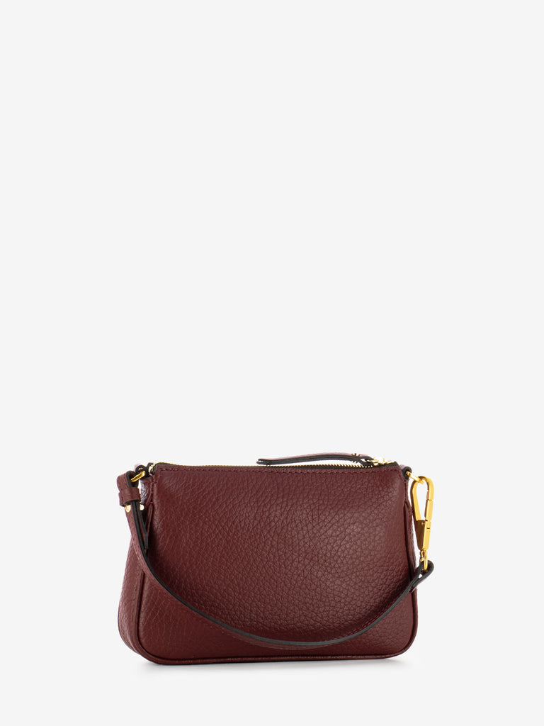 GIANNI CHIARINI - Borsa Brooke small in pelle bordeaux