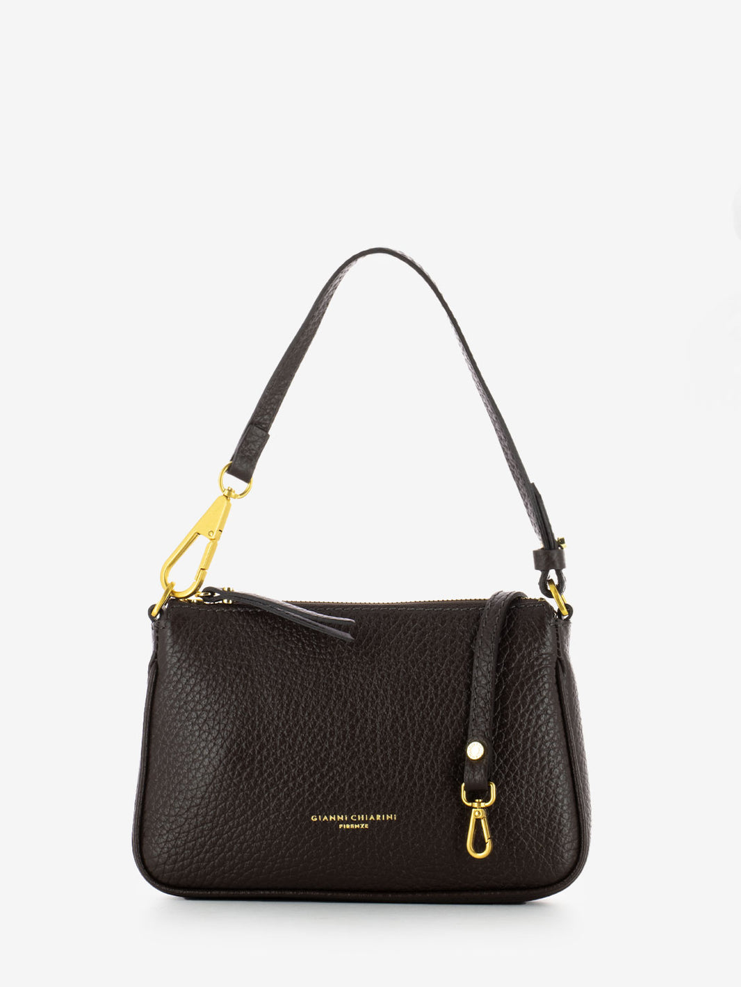 Borsa Brooke small in pelle espresso
