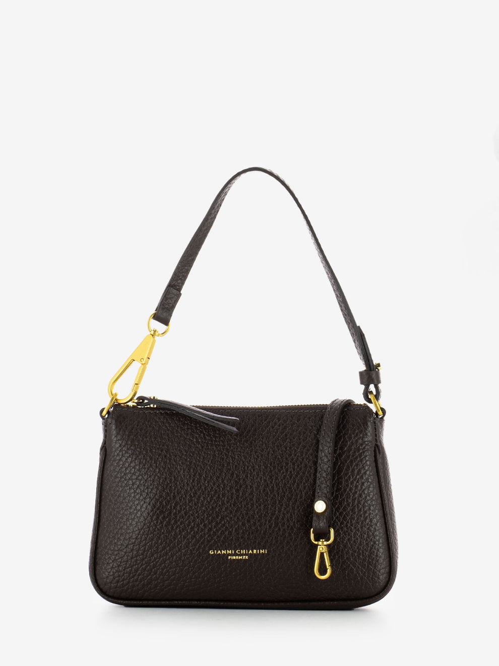 Borsa Brooke small in pelle espresso