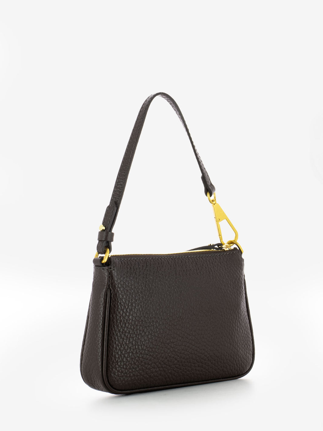 Borsa Brooke small in pelle espresso