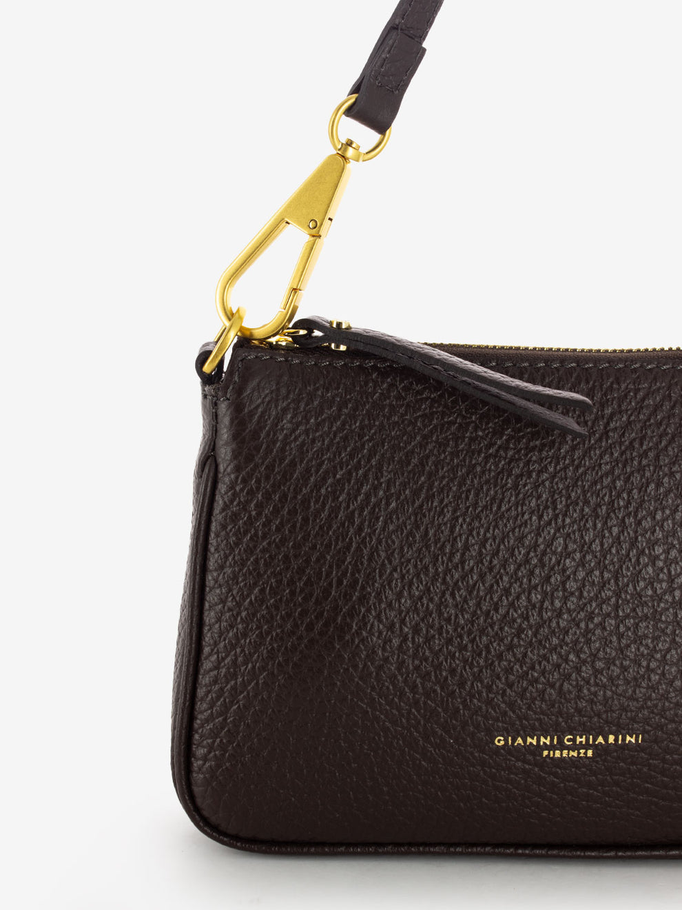 Borsa Brooke small in pelle espresso