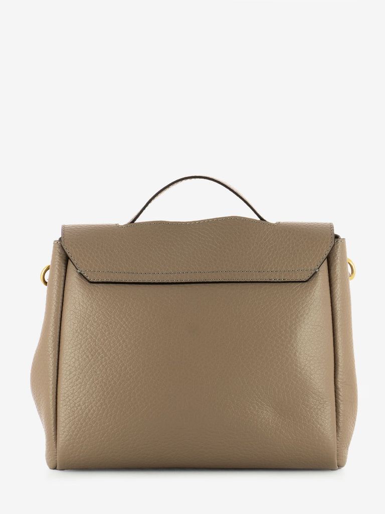 GIANNI CHIARINI - Borsa Clio a mano in pelle beige