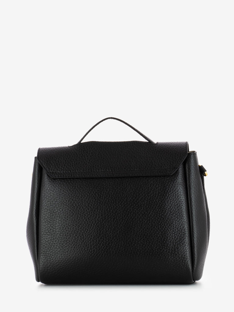 GIANNI CHIARINI - Borsa Clio a mano in pelle nera