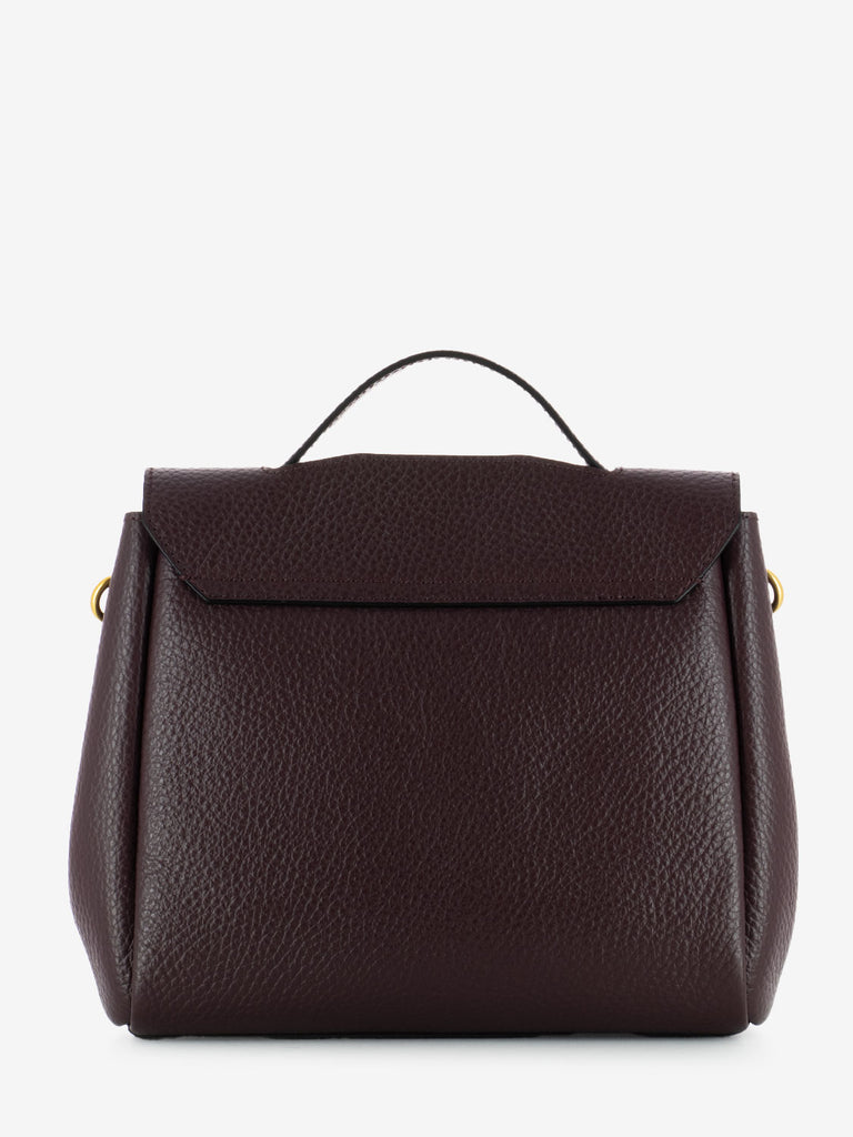 GIANNI CHIARINI - Borsa Clio a mano in pelle plum