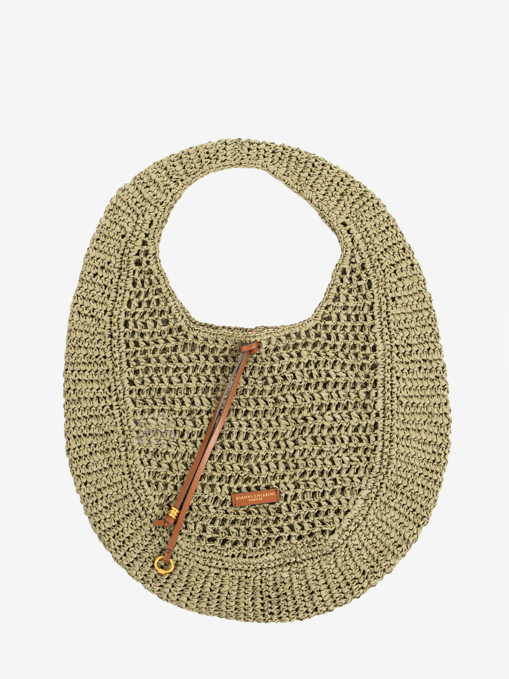 Crochet bag Nefeli green