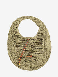 Borsa crochet Nefeli verde