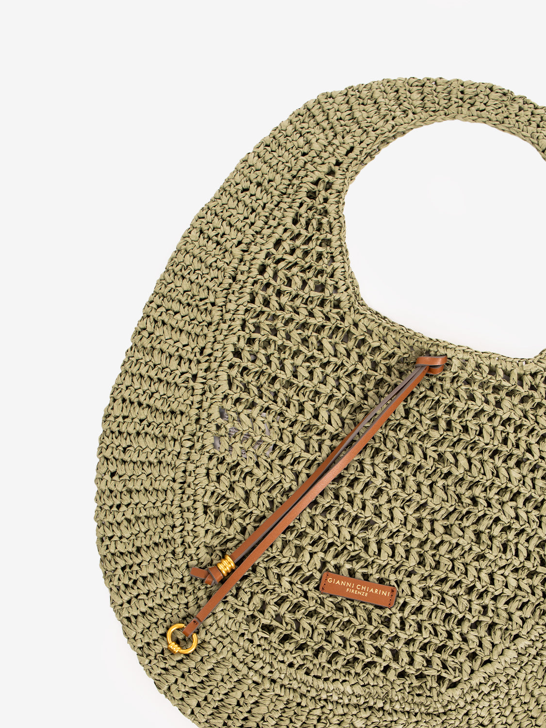 Crochet bag Nefeli green