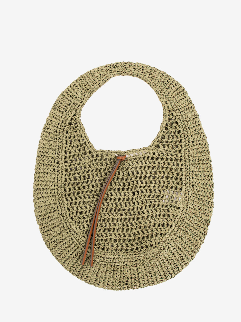 Crochet bag Nefeli green
