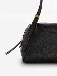 Black leather Goddess bag