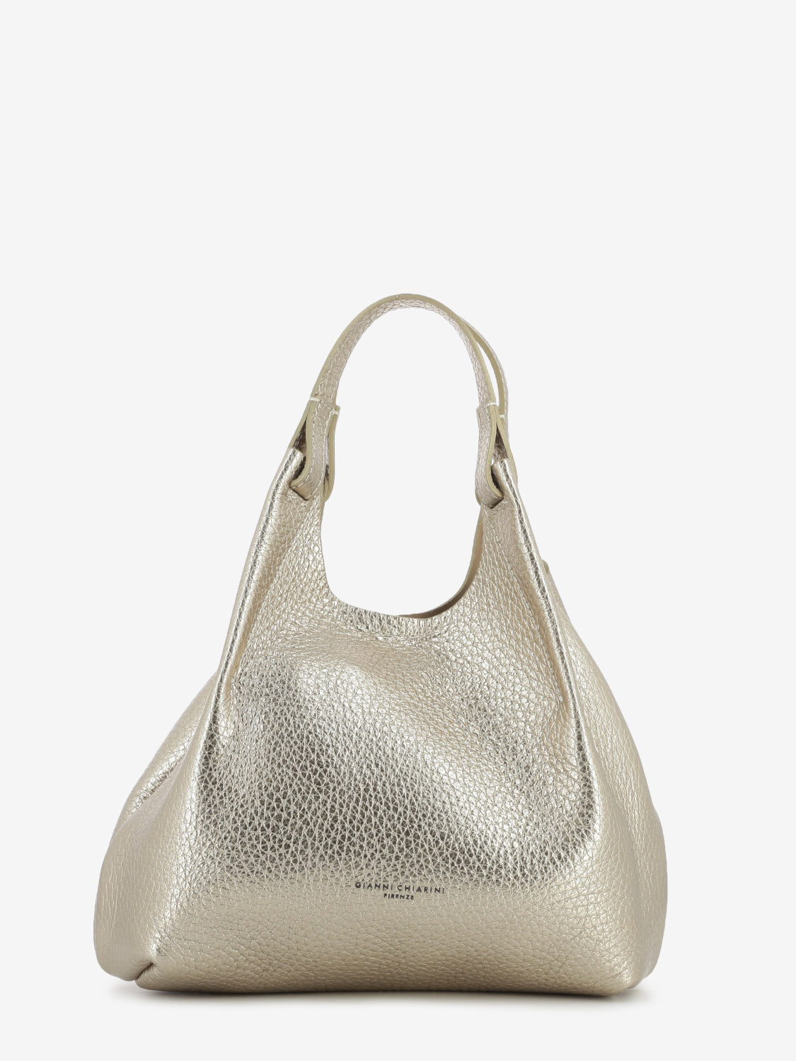 Borsa Dua in pelle laminata mirage