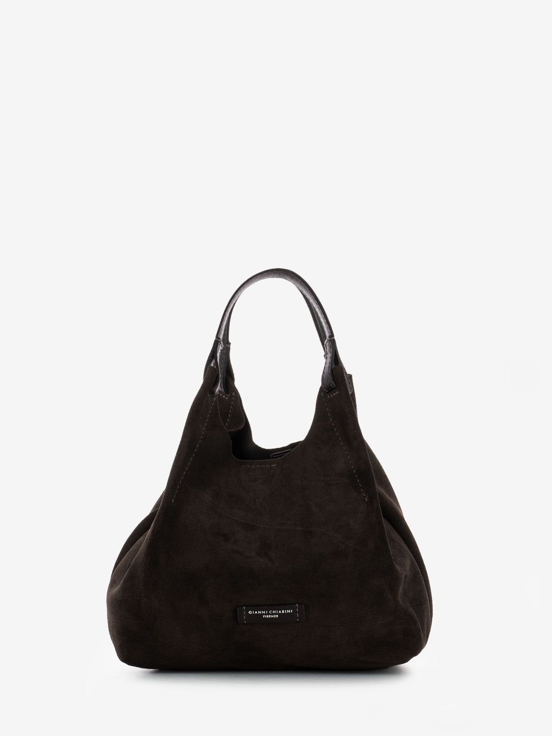 Borsa Dua in pelle moka