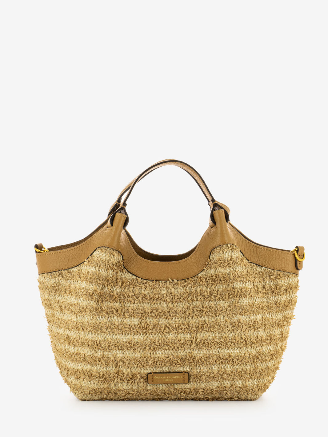 Dua bag in natural raffia