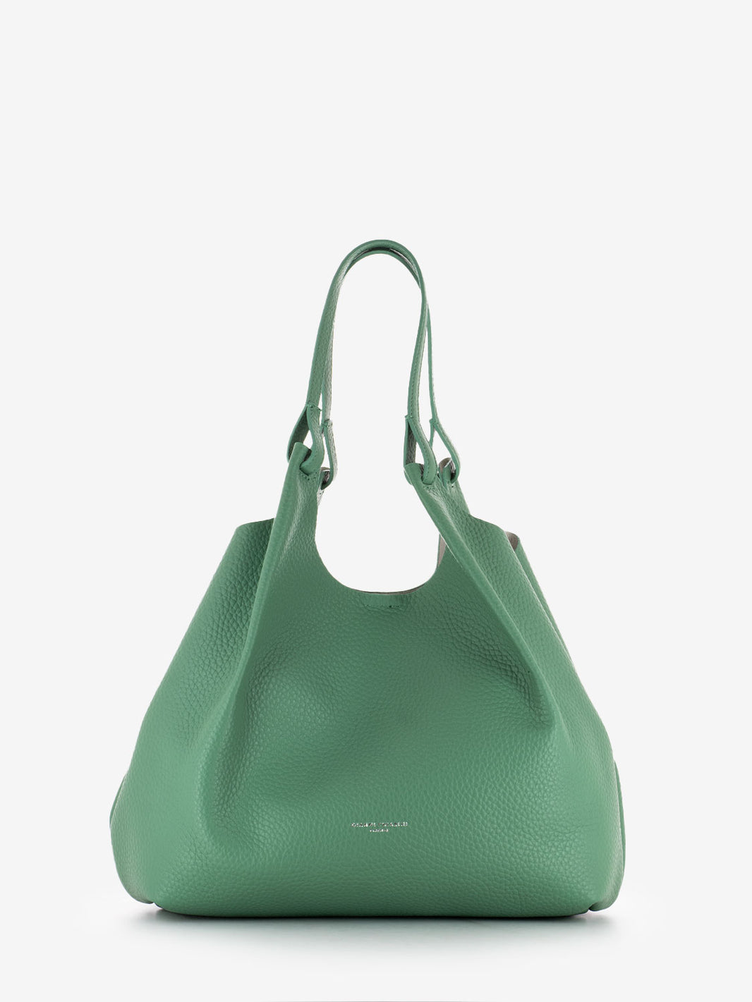 Borsa Dua large in pelle menta