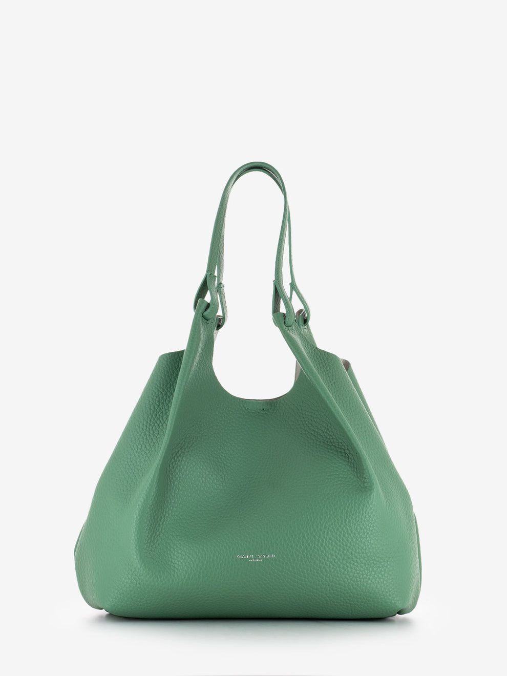 Borsa Dua large in pelle menta