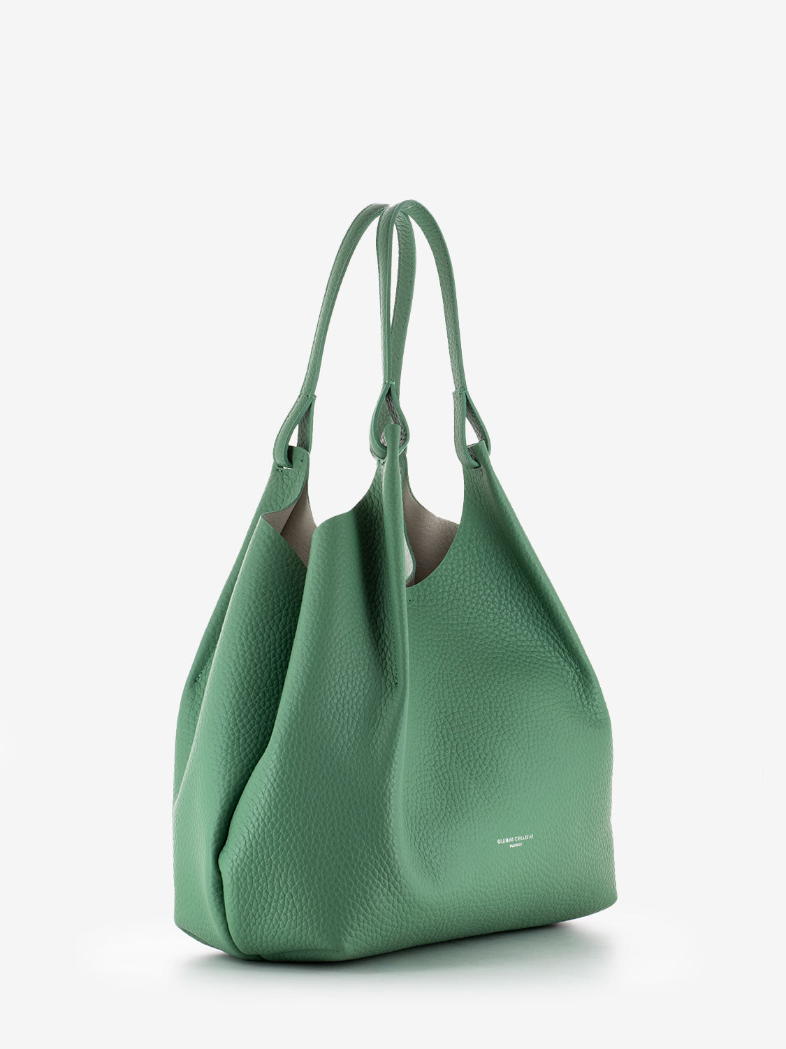 Borsa Dua large in pelle menta