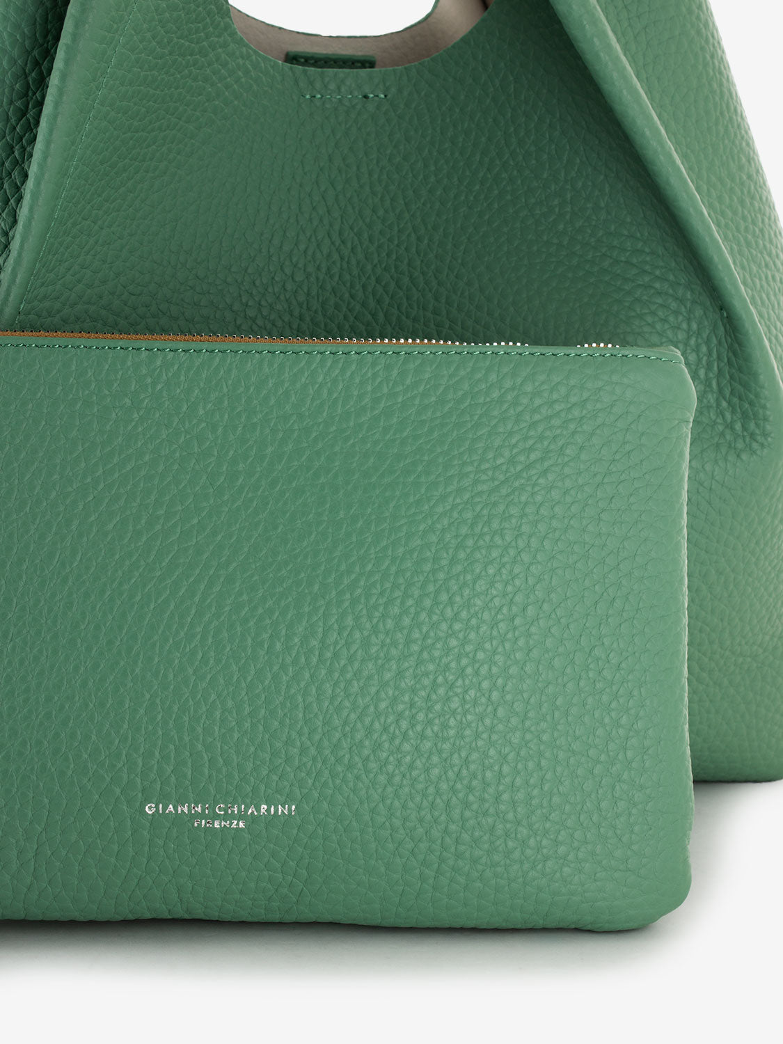 Borsa Dua large in pelle menta