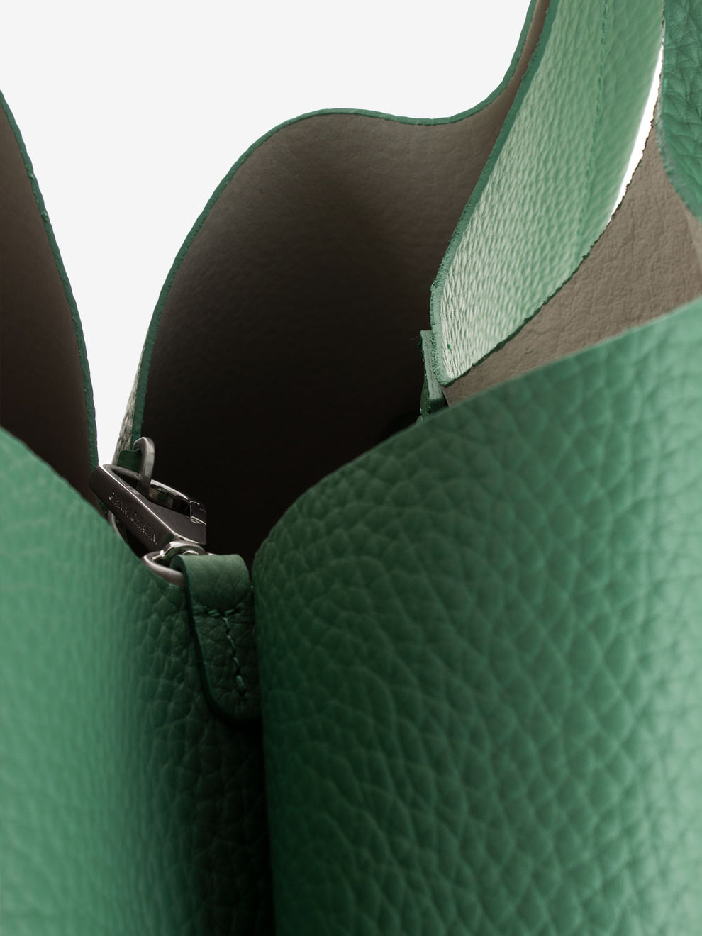 Borsa Dua large in pelle menta