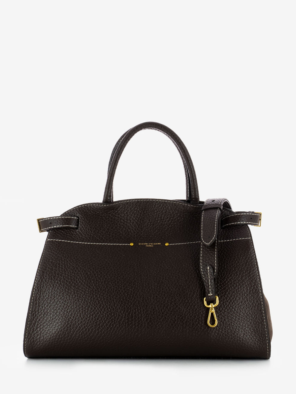Borsa Farah in pelle espresso