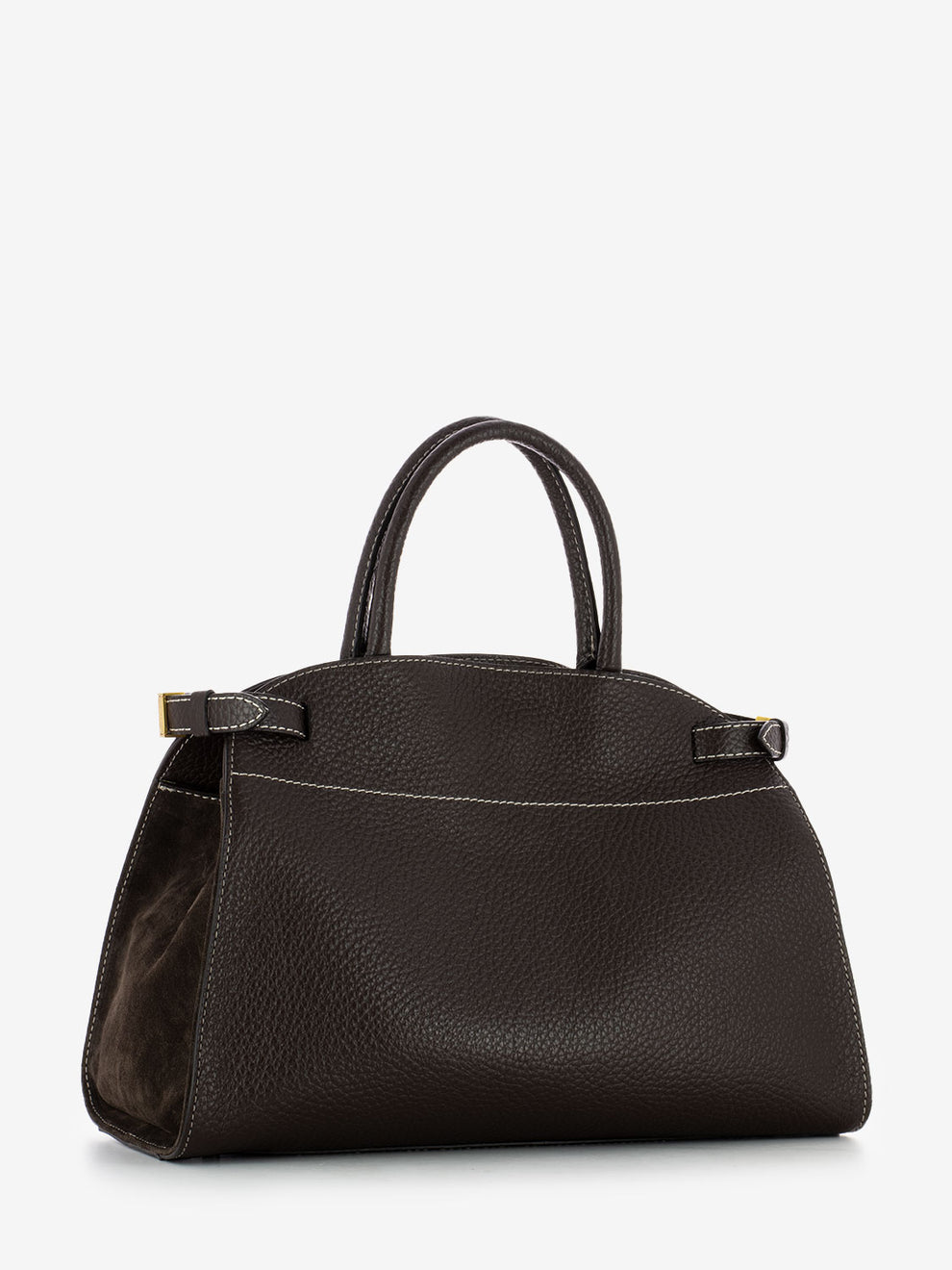 Borsa Farah in pelle espresso