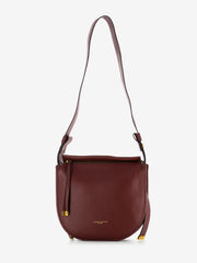 GIANNI CHIARINI - Borsa Ginevra in pelle bordeaux