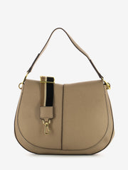 GIANNI CHIARINI - Borsa Helena large in pelle beige