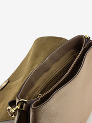 GIANNI CHIARINI - Borsa Helena large in pelle beige