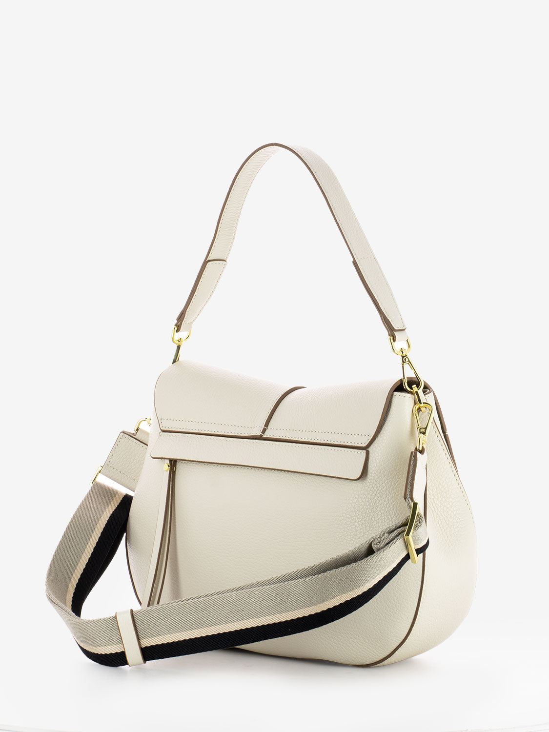 Borsa Helena large in pelle marble
