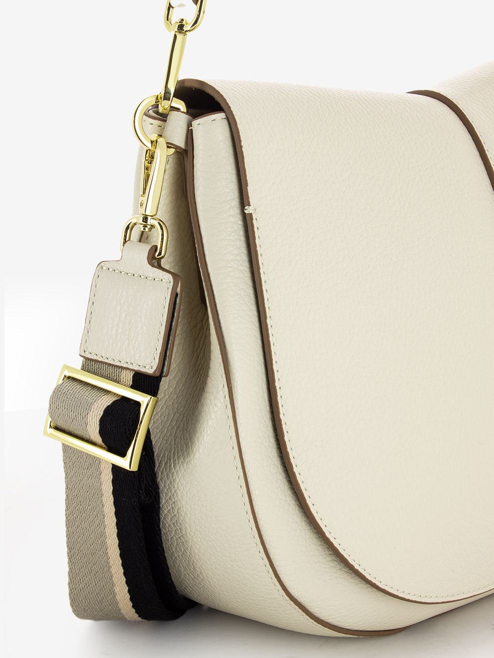 Borsa Helena large in pelle marble
