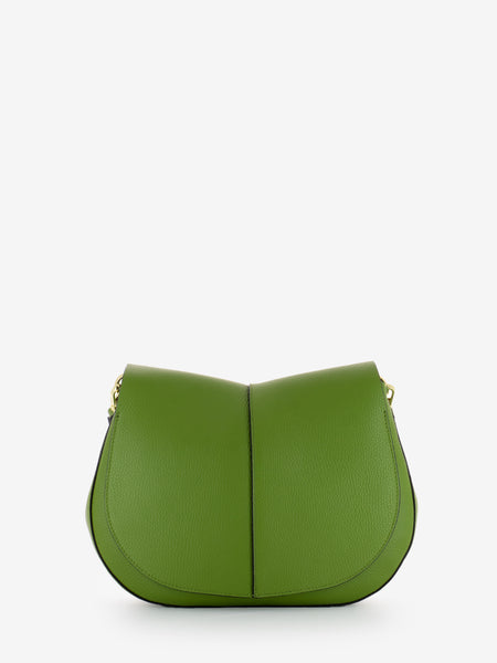 Borsa Helena Round wasabi green