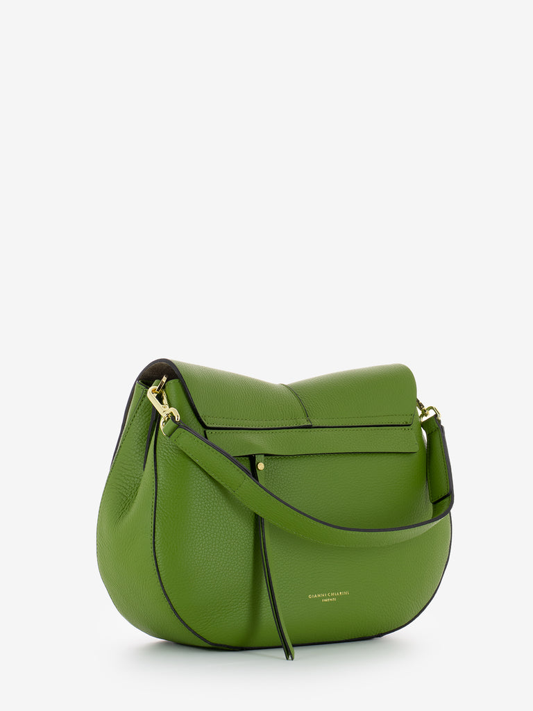 GIANNI CHIARINI - Borsa Helena Round wasabi green