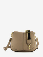 GIANNI CHIARINI - Borsa Helena small in pelle beige