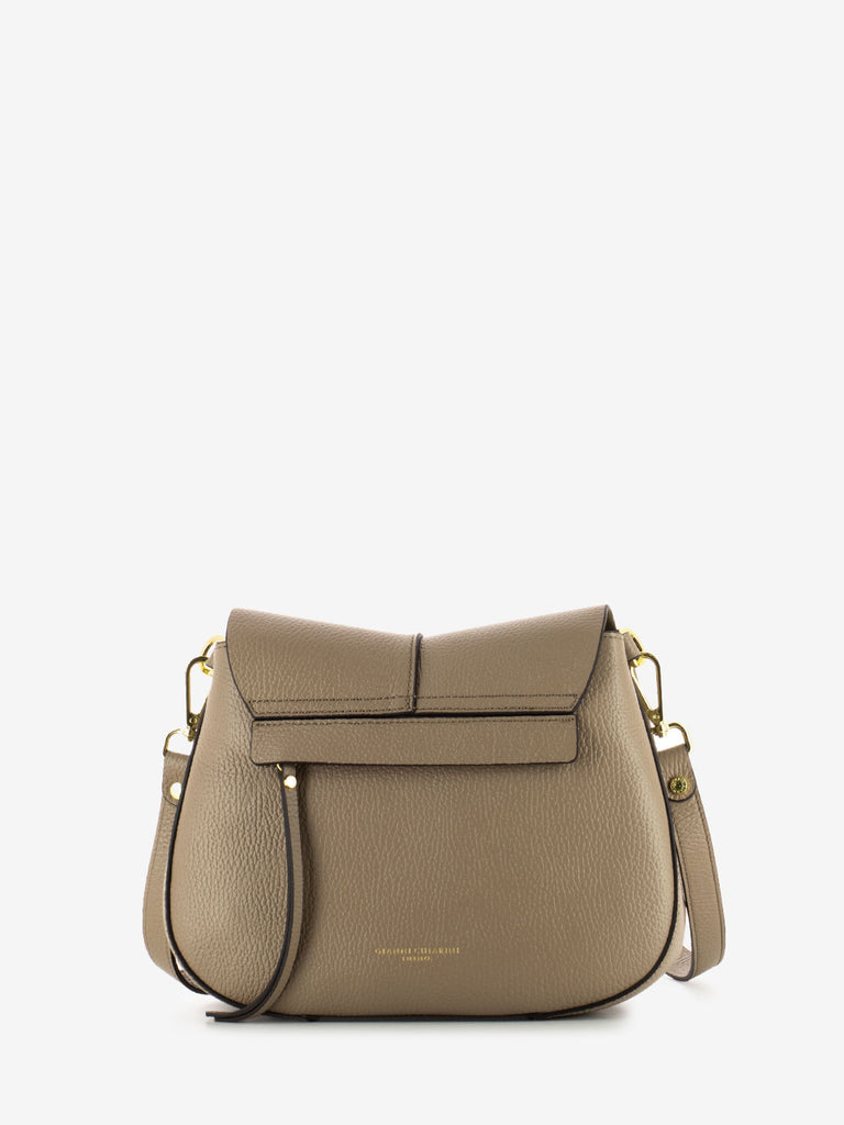 GIANNI CHIARINI - Borsa Helena small in pelle beige