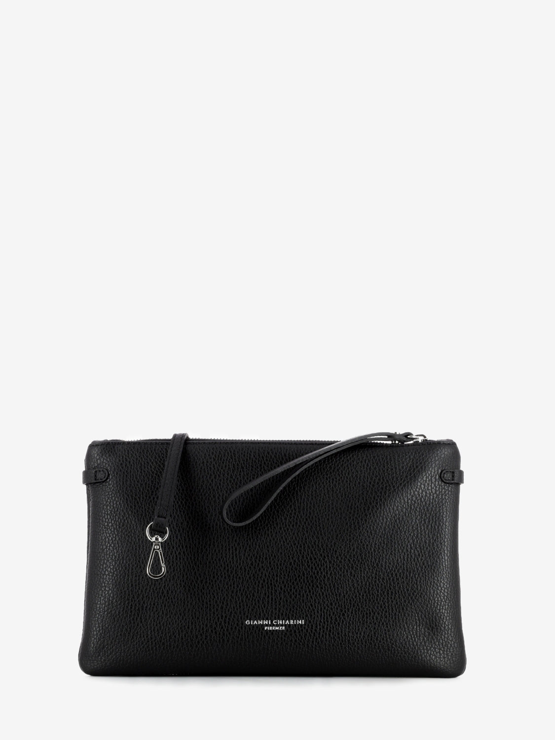 Borsa Hermy in pelle nera