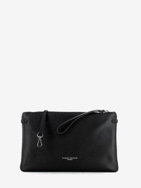 Borsa Hermy in pelle nera