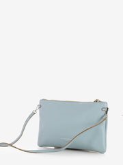 GIANNI CHIARINI - Borsa Hermy in pelle sky
