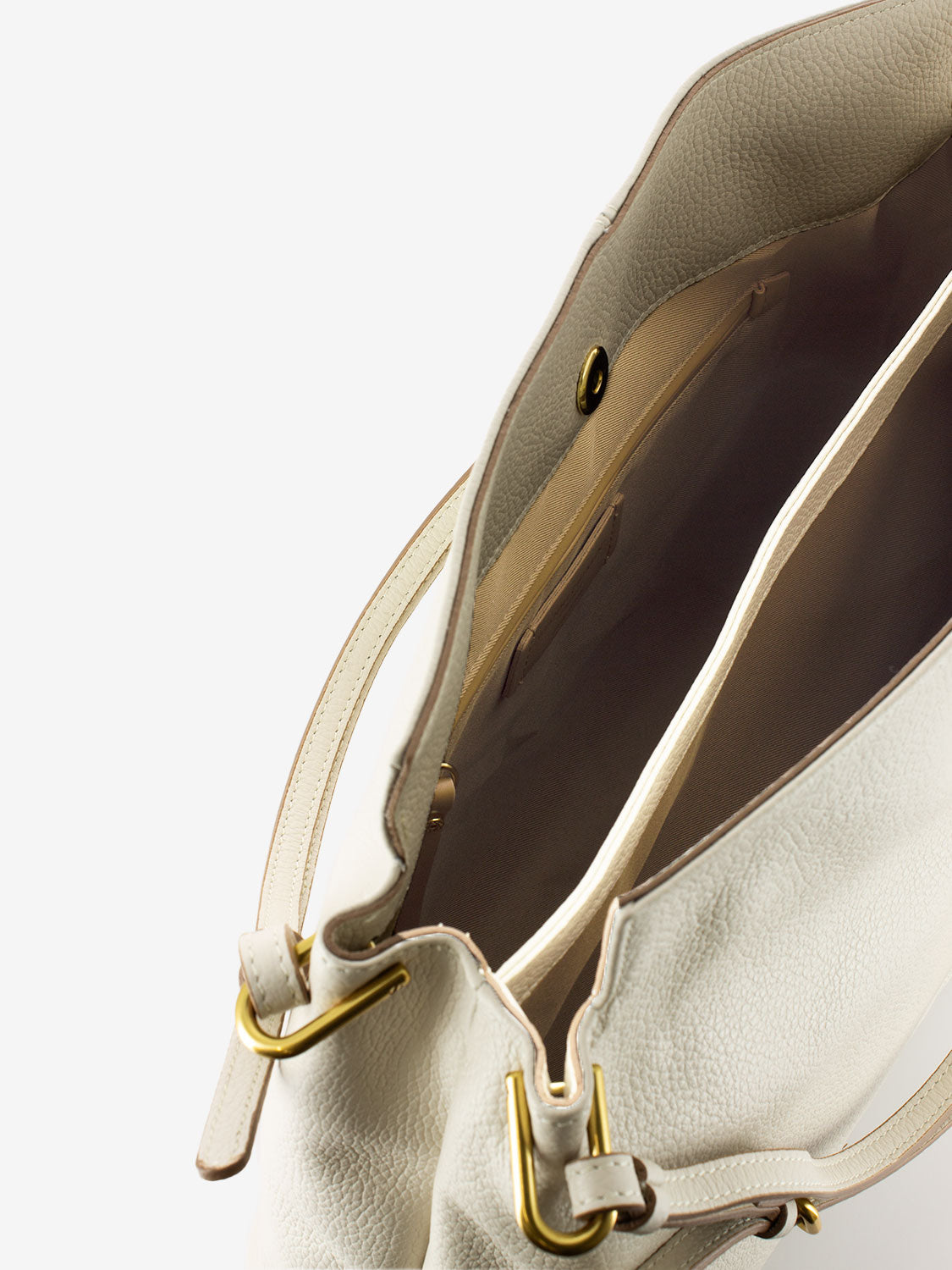 Leila marble shoulder leather bag