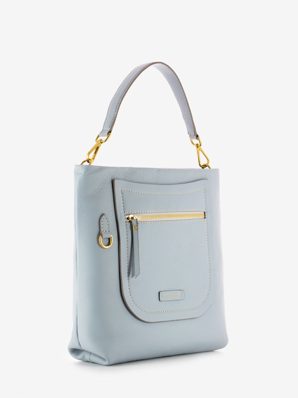 Afra Arctic Leather Bag
