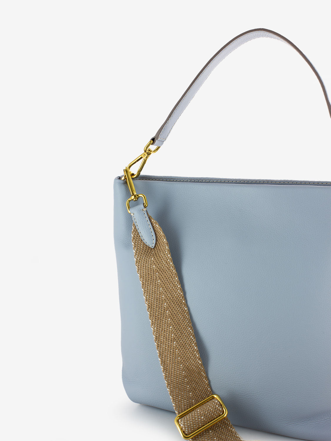 Afra Arctic Leather Bag